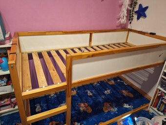 Oboustranná postel IKEA Kura 90x200 - 2