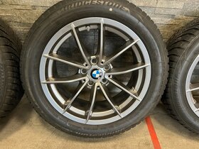 Prodám ALU kola BMW 17" 5x112 pneu zimní 225,50R17 RFT - 2