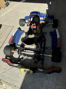 Prodám kompletní rám Ms Kart honda 390gx - 2