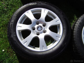 4XZIMNÍ HLINÍKOVÁ KOLA ŠKODA OCTAVIA III,II 205/55 R16 .TOP - 2