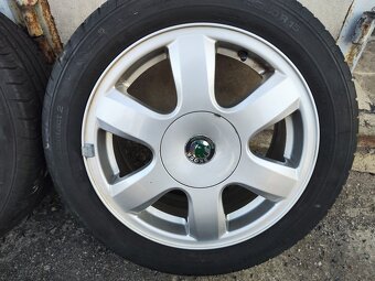 15"letní alu sada 5x100 origo Fabia Roomster Polo Ibiza - 2