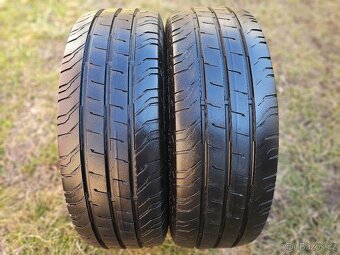 2x Letní ZÁTĚŽOVÉ pneu Continental Van - 215/60 R17C - 90% - 2