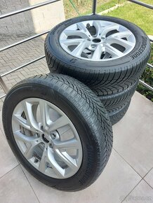 Originální ALU kola na BMW X3 205/60 R17 93H M+S - 2