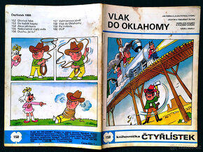 ČTYŘLÍSTEK č. 158/1988 VLAK DO OKLAHOMY - 2