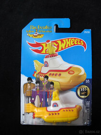 Hot Wheels The Beatles Yellow Submarine Žlutá ponorka - 2