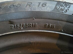 Sada zimních kol 215/65 R16, disk 6,5Jx16 5x114,3 ET46 - 2