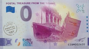 0 Euro Souvenir Titanic konvolut kompletní - 2