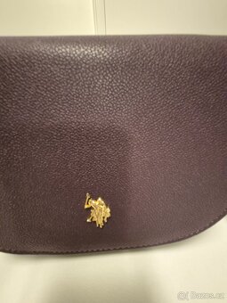 U.S.Polo Assn. kabelka (crossbody) Jones Flap Plum - 2