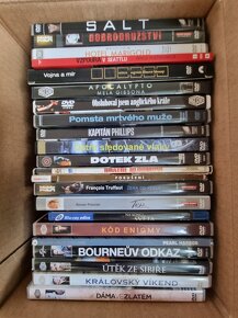 76 rozmanitých DVD filmů v českém jazyce - 2