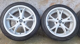 Alu kola R18 5x112 AEZ + letní pneu dvourozměr - 2