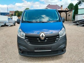 Renault Trafic 1,6dci,89kw,klima,2017,málo nájeto,dolozeno - 2