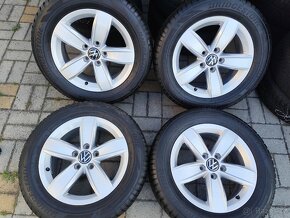 ALU 5x112 r16 VW + ZIMNÍ PNEU - ZÁNOVNÍ SADA - 2