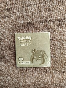 Samolepka Pokémon Paras G12 Artbox 1999 - 2