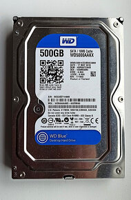 DISKY HDD 3,5" WD BLUE 500GB SATA - 2