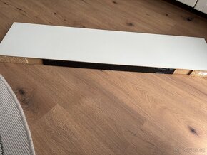 Police IKEA lack bílá 110x26 - 2