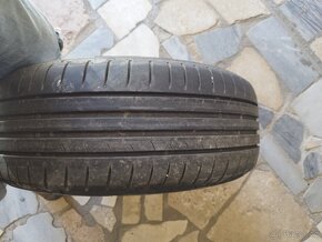 Alu kola 16" Renault , pneu 205/60 R16, senzory tlaku - 2