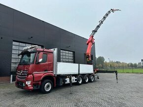 Mercedes-Benz AROCS 3746 8x4 - valník s hydraulickou rukou - 2