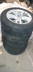 ALU kola 16 4ks zimní pneu 205/60 R 16  BMW - 2