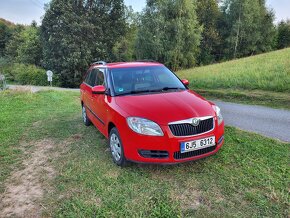 Škoda Fabia II 1.4 63kw combi LPG, nadstandardní výbava - 2