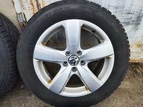 17"zimní alu sada Boston 5x112 origo VW Tiguan 215/60 - 2