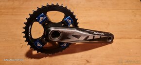 Kliky Shimano Saint FC-810 s prevodnikem 38z - 2