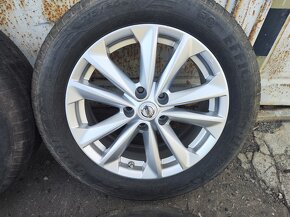 17"letní alu sada 5x114 origo Nissan Qashqai 2 Juke X-Trail - 2