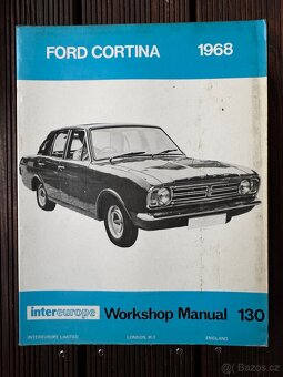 FORD CORTINA mk2 originalni montazni manualy - 2