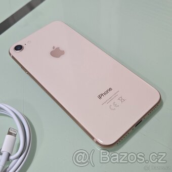 iPhone 8, 64GB, Gold, 100% baterie - 2