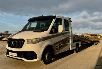 Mercedes-Benz Sprinter mini ťahač návesu AMG s návesom - 2