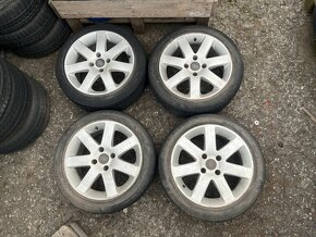 16" ALU kola FORD 4x108 obuté na 195/50 R16 letní - 2