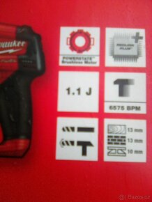 Milwaukee M12 CH-0 aku vrtacka - kladivo SDS plus - 2