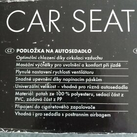 Podložky na auto sedadla. - 2