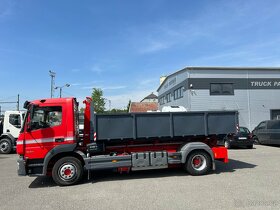 MERCEDES ATEGO 1524, KONTEJNER HIAB, EU6, PŘEDNÍ-ZADNÍ MĚCHY - 2