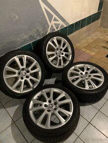 Alu kola Škoda R17 5X112 ZIMNÍ PNEU 225/45 R17 ZENITH - 2