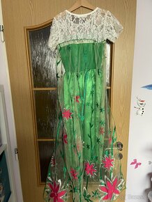 Kostým šaty Elsa Ledové království vel. 140 cm - 2
