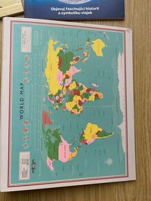 ZEMĚPIS, VLAJKY, MAPY + zeměpisné desky a puzzle BONAMI - 2