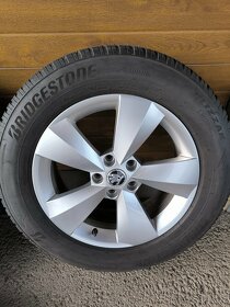 Originál ALU kola Škoda Kodiaq R17" 5x112,  ET38 - 2