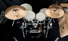 Prodám nové bicí Sonor AQX stage- komplet, zár.2roky - 2