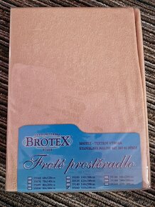 Froté prostěradlo - 2