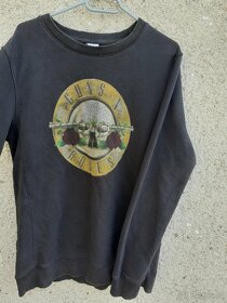 Vintage Amplified svetr mikina Guns N' Roses černá barevná  - 2