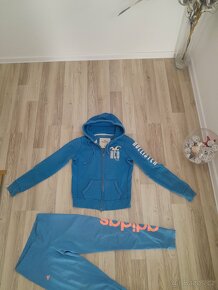 Hollister mikina, adidas tepláky vel.M - 2