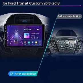 Android autorádio s navi pro FORD TRANSIT CUSTOM (2013-2018) - 2