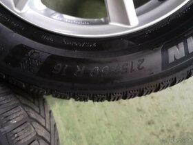 Alu kola Dezent R16 + Pneu Michelin 215/60R16 - 2