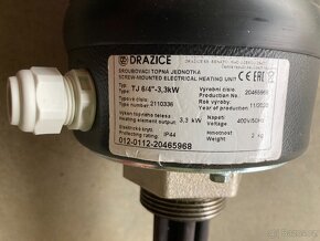 Elektrická topná jednotka Drazice TJ G 6/4" - 3,3 kW - 2