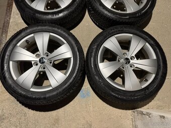 Alu 17" 5x112, škoda TRITON , zimní 80%, pěkné, SUP3 - 2