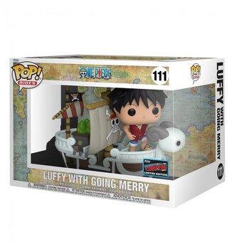 Limitovaná nová Pop Luffy With Going Merry - Funko ,top cena - 2