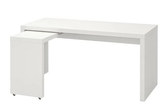 Stolek k pracovnímu stolu IKEA Malm - 2