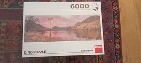 puzzle Dino 6000 dílků Jezero v horách REZERVOVÁNO - 2