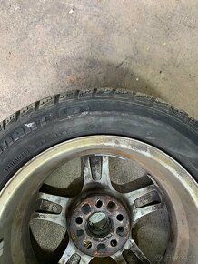 195/60 R15 zimní pneu s ALU disky 5mm vzorek - 2