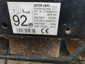 Sekačka jedno bubnová BDR 581 - 2